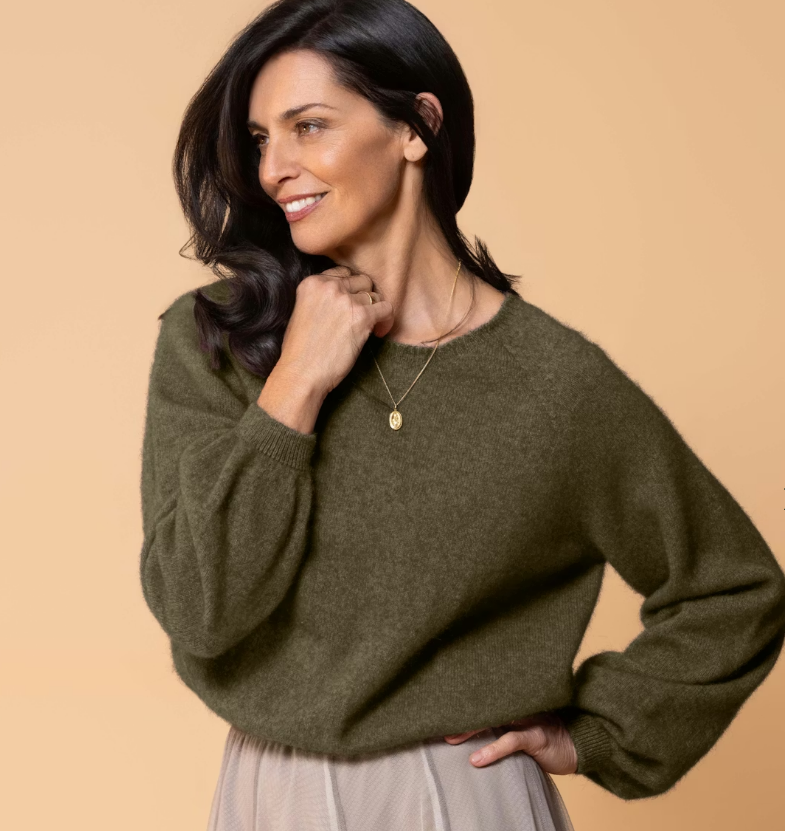Noble Wilde/Possum Merino Bellow Sleeve