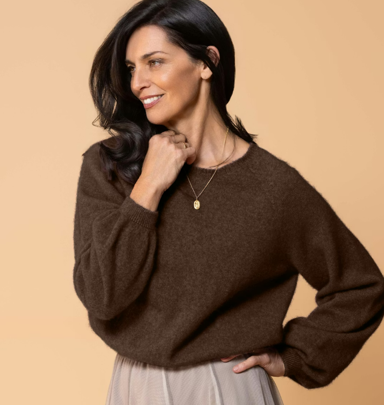Noble Wilde/Possum Merino Bellow Sleeve