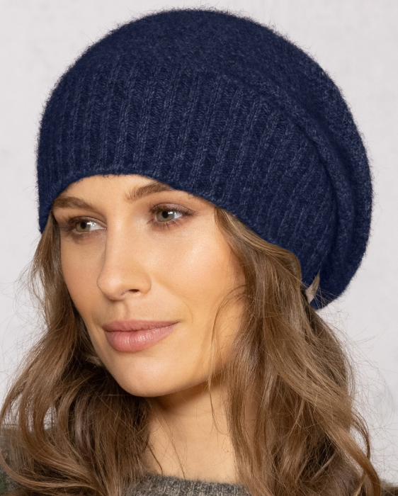 Noble Wilde Moss Stitch Baggie Beanie