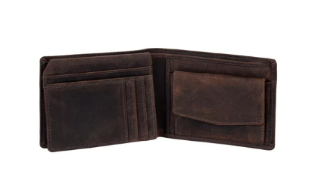 Amos Leather Wallet - Urban Forest