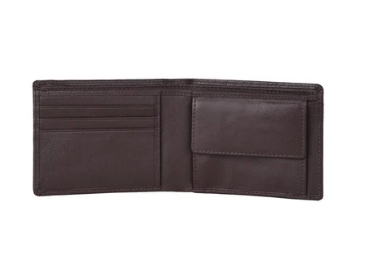 Sidka Leather Wallet w/Card Holder - Urban Forest