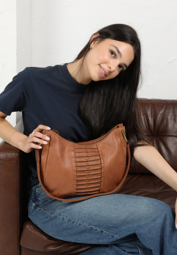 Modepelle 7889 Leather Pattern Bag