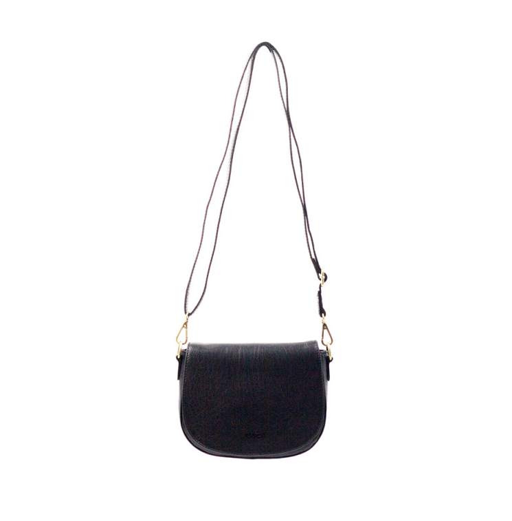 Embossed Heritage Collection Leather Crossbody Bag