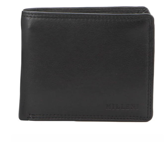 Milleni Leather Men's Flat Wallet