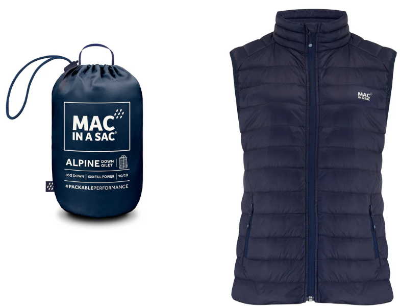 Mac In A Sac Alpine Ladies Packable Down Vest