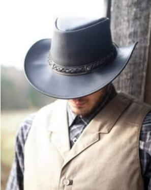 Wagga Wagga Leather Hat