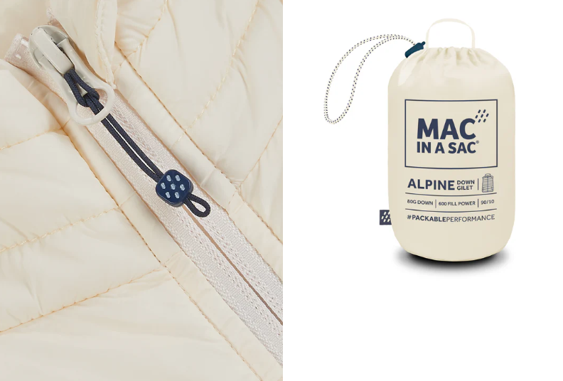 Mac In A Sac Alpine Ladies Packable Down Vest