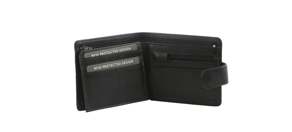 Men's Milleni Leather Tab Wallet