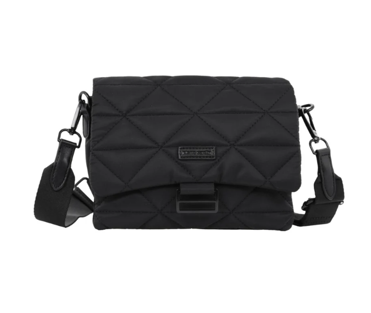 Ladies Nylon Textured Crossbody Bag