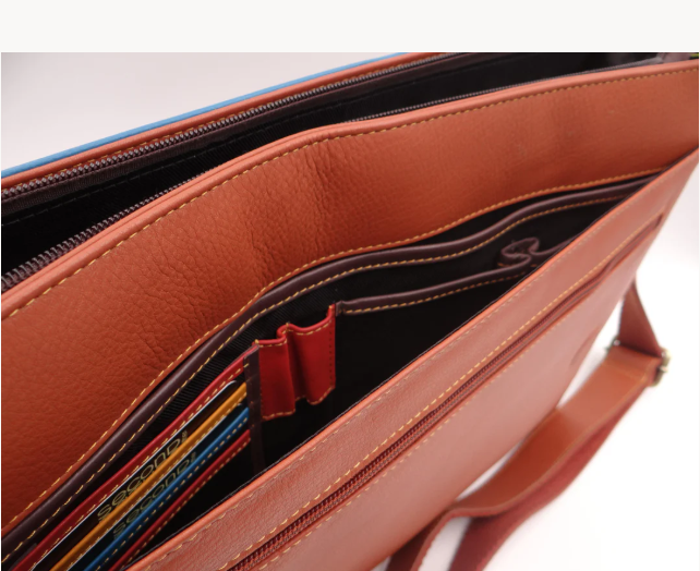 Second Nature Large Leather Satchel